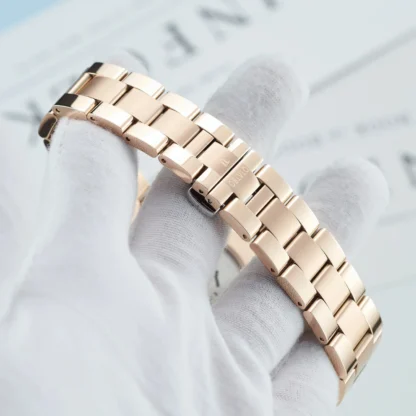 Men’s Rose Gold Skeleton Automatic Luxury Watch